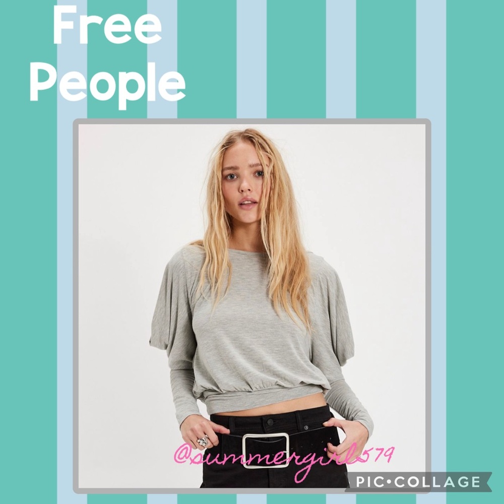 NWT Free People Moxie Long Sleeve